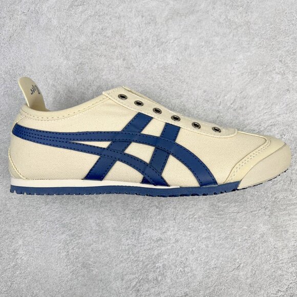 Cream Canvas Casual Sneakers Onitsuka Tiger - Picture 8 of 9